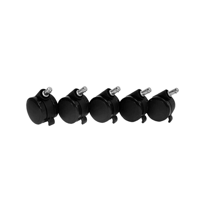 Lockable Casters Replacement Kit (Set of 5) - Chair Caster Set - Zenox - Zenox