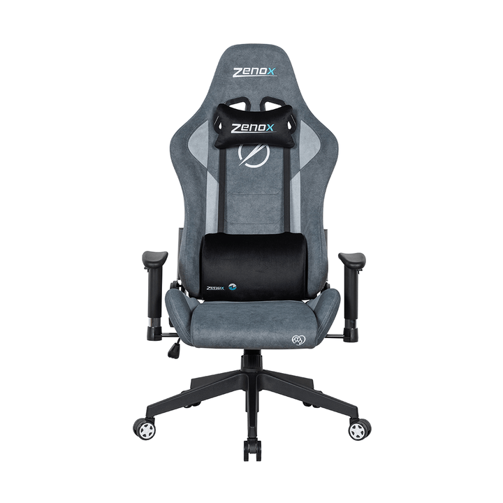 Zenox Mercury Mk - 2 Gaming Chair (Davis Fabrics/ Koala Grey) - Gaming Chair - Zenox - Zenox