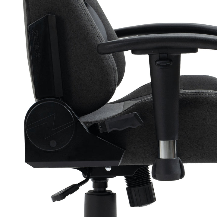 Zenox Mercury Mk - 2 Gaming Chair (Fabric/Charcoal) - Gaming Chair - Zenox - Zenox
