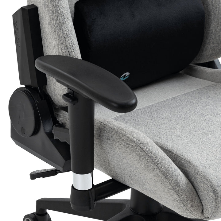 Zenox Mercury Mk - 2 Gaming Chair (Fabric/Light Grey) - Gaming Chair - Zenox - Zenox