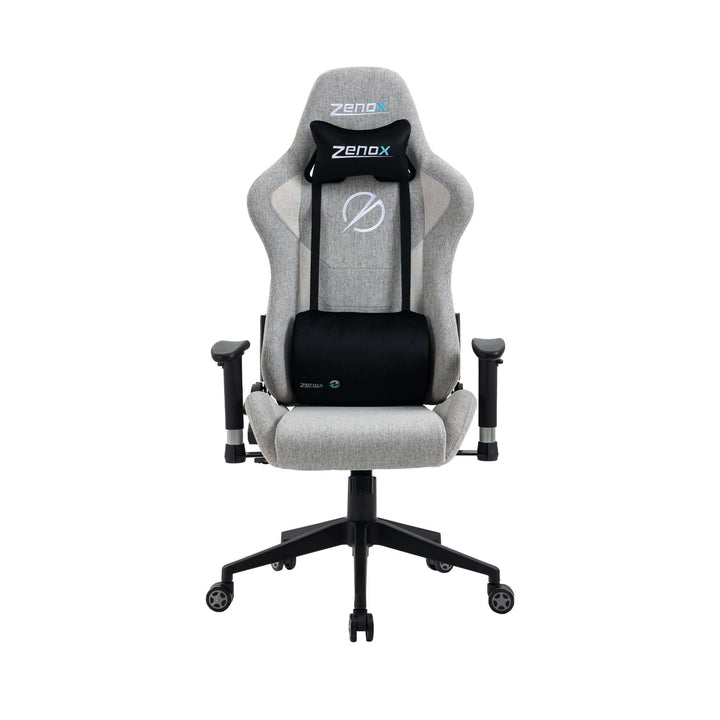 Zenox Mercury Mk - 2 Gaming Chair (Fabric/Light Grey) - Gaming Chair - Zenox - Zenox