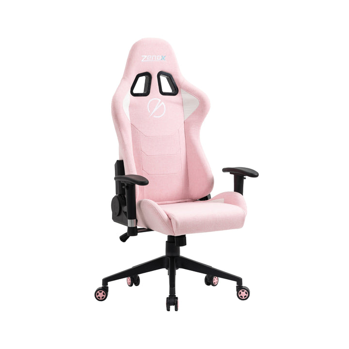 Zenox Mercury Mk - 2 Gaming Chair (Fabric/Pink) - Gaming Chair - Zenox - Zenox