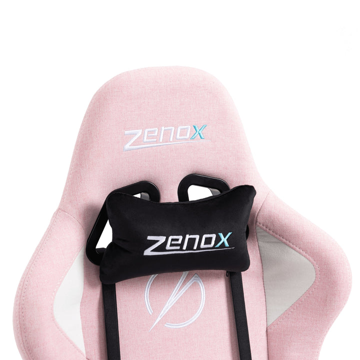Zenox Mercury Mk - 2 Gaming Chair (Fabric/Pink) - Gaming Chair - Zenox - Zenox
