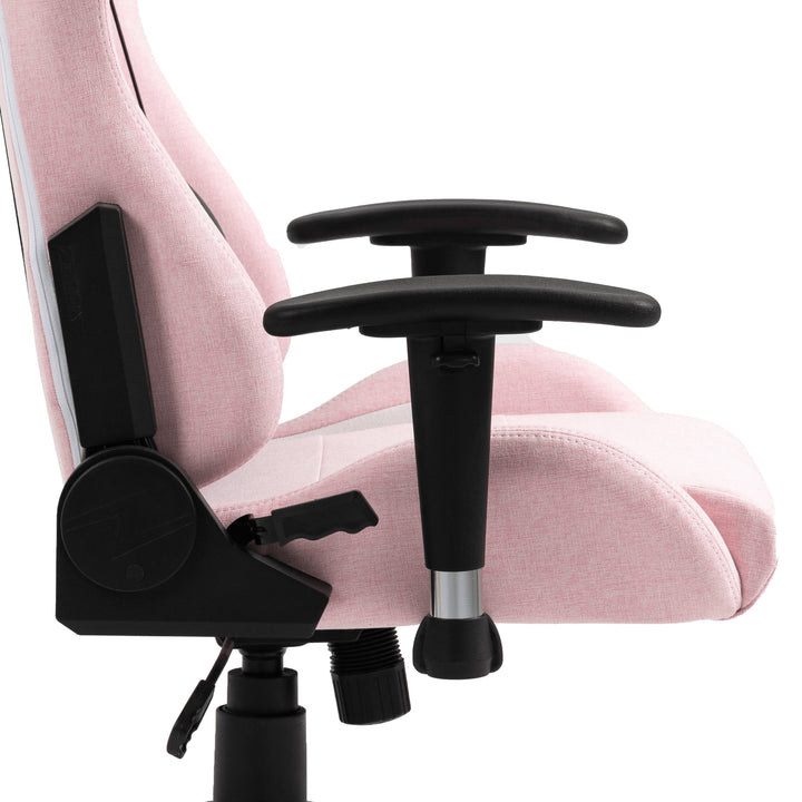 Zenox Mercury Mk - 2 Gaming Chair (Fabric/Pink) - Gaming Chair - Zenox - Zenox