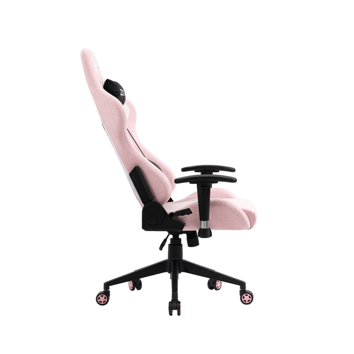 Zenox Mercury Mk - 2 Gaming Chair (Fabric/Pink) - Gaming Chair - Zenox - Zenox