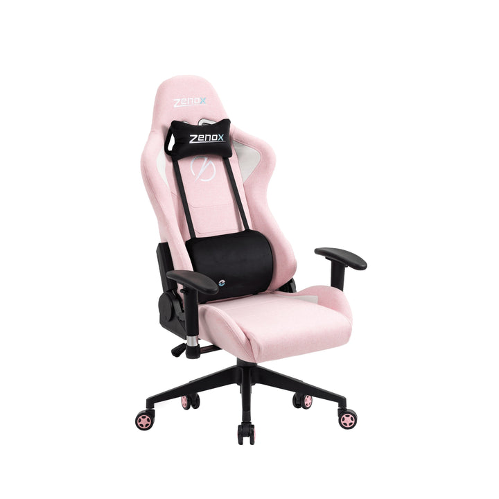 Zenox Mercury Mk - 2 Gaming Chair (Fabric/Pink) - Gaming Chair - Zenox - Zenox
