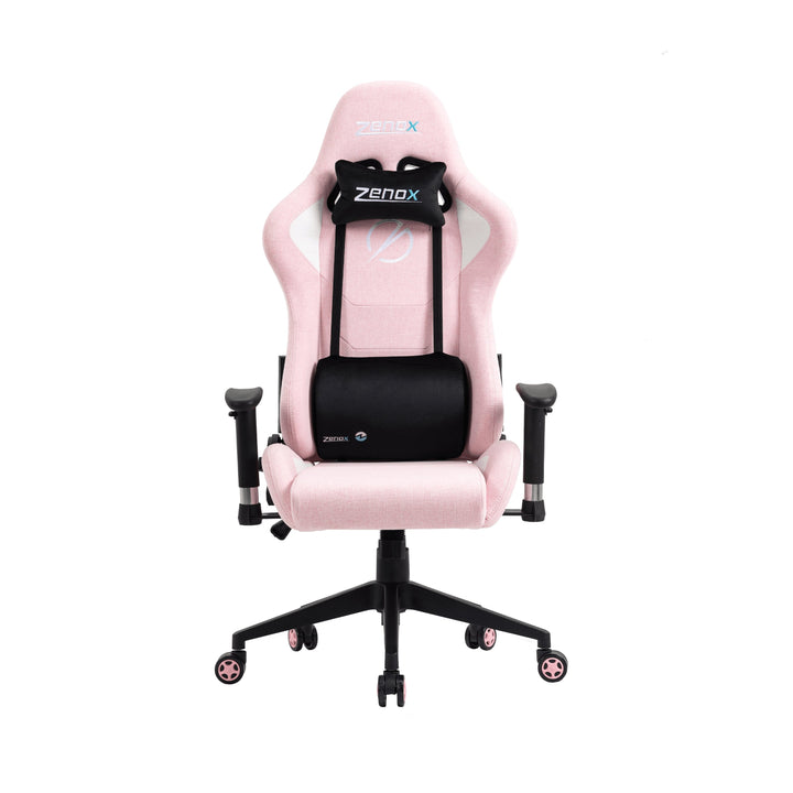 Zenox Mercury Mk - 2 Gaming Chair (Fabric/Pink) - Gaming Chair - Zenox - Zenox