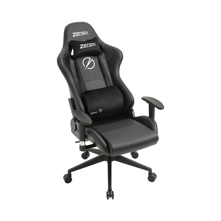 Zenox Mercury Mk - 2 Gaming Chair (Leather/Carbon) - Gaming Chair - Zenox - Zenox