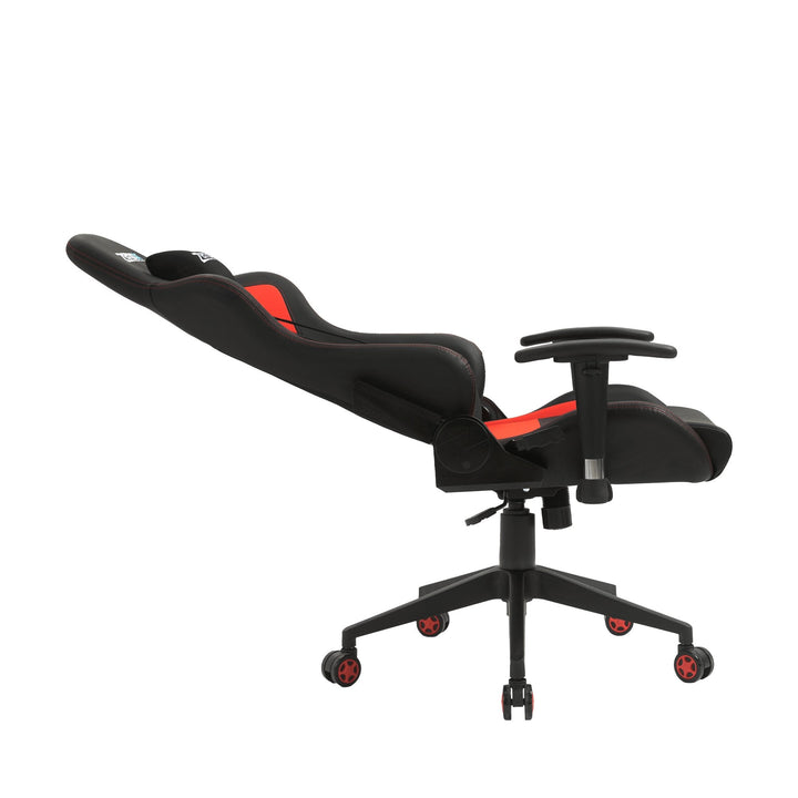 Zenox Mercury Mk - 2 Gaming Chair (Leather/Red) - Gaming Chair - Zenox - Zenox