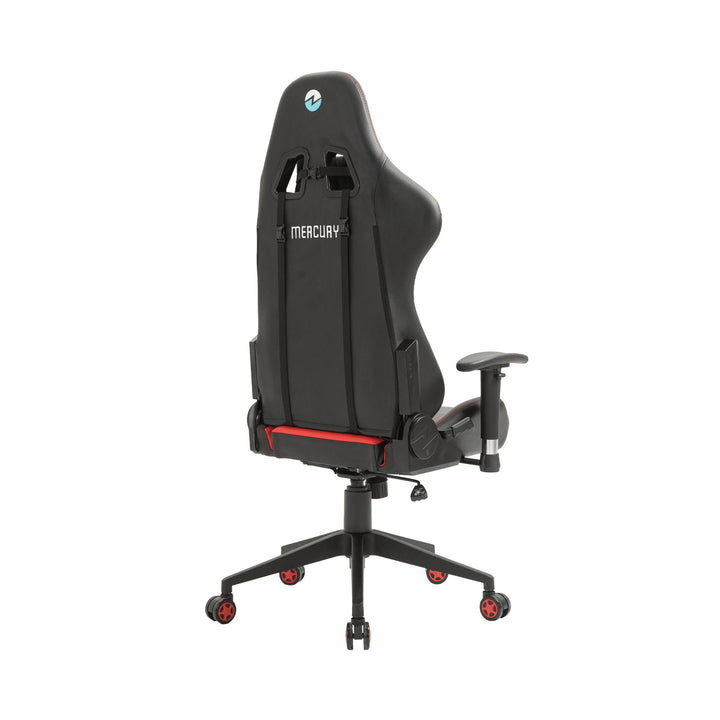 Zenox Mercury Mk - 2 Gaming Chair (Leather/Red) - Gaming Chair - Zenox - Zenox