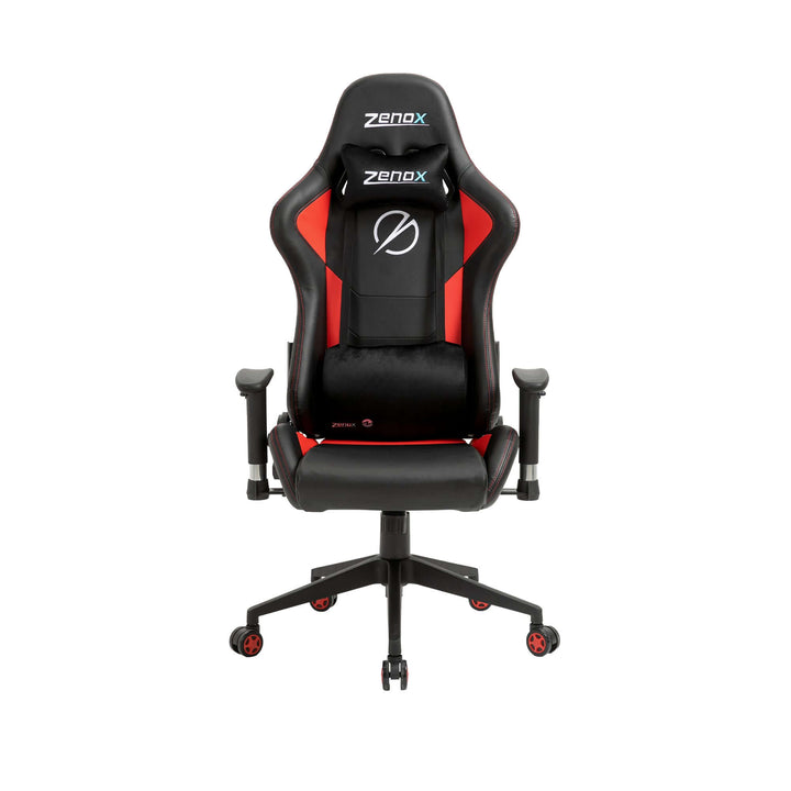 Zenox Mercury Mk - 2 Gaming Chair (Leather/Red) - Gaming Chair - Zenox - Zenox