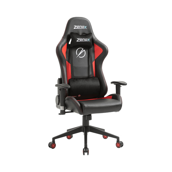 Zenox Mercury Mk - 2 Gaming Chair (Leather/Red) - Gaming Chair - Zenox - Zenox