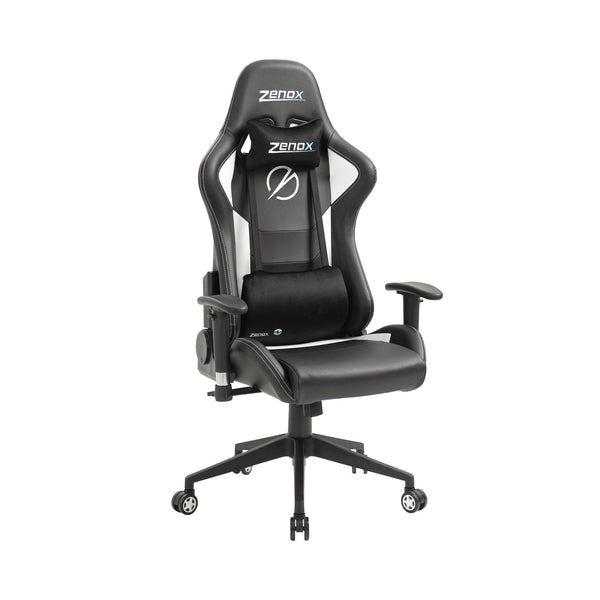 Zenox Mercury Mk - 2 Gaming Chair (Leather/White) - Gaming Chair - Zenox - Zenox
