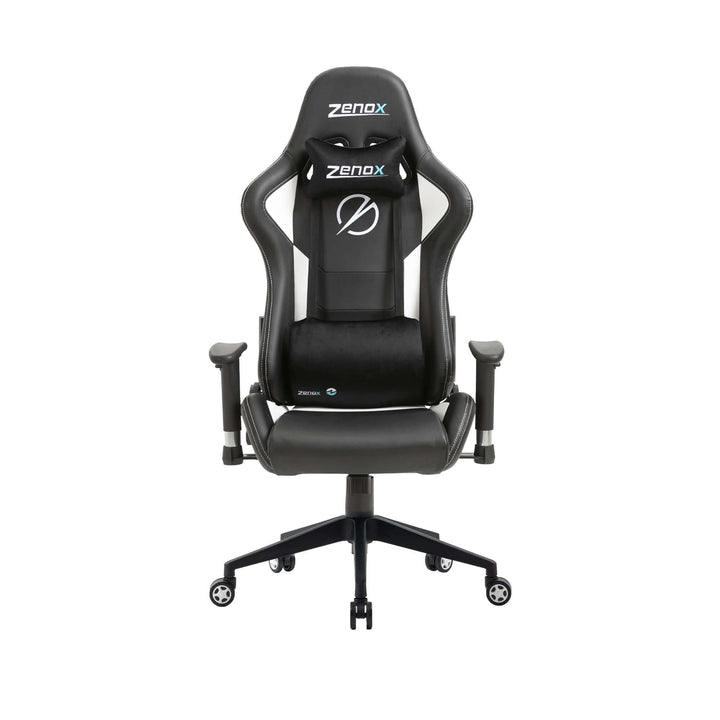 Zenox Mercury Mk - 2 Gaming Chair (Leather/White) - Gaming Chair - Zenox - Zenox
