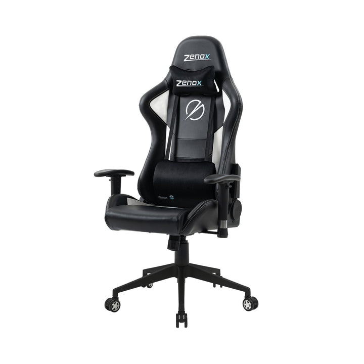 Zenox Mercury Mk - 2 Gaming Chair (Leather/White) - Gaming Chair - Zenox - Zenox
