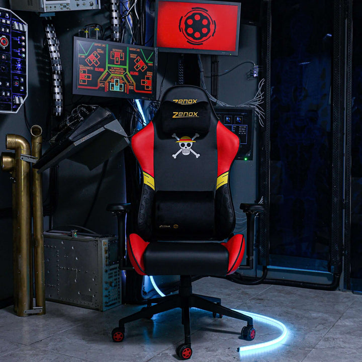Zenox One Piece Luffy Limited Edition - Zenox Saturn Mk - 2 Gaming Chair - Gaming Chair - Zenox - Zenox