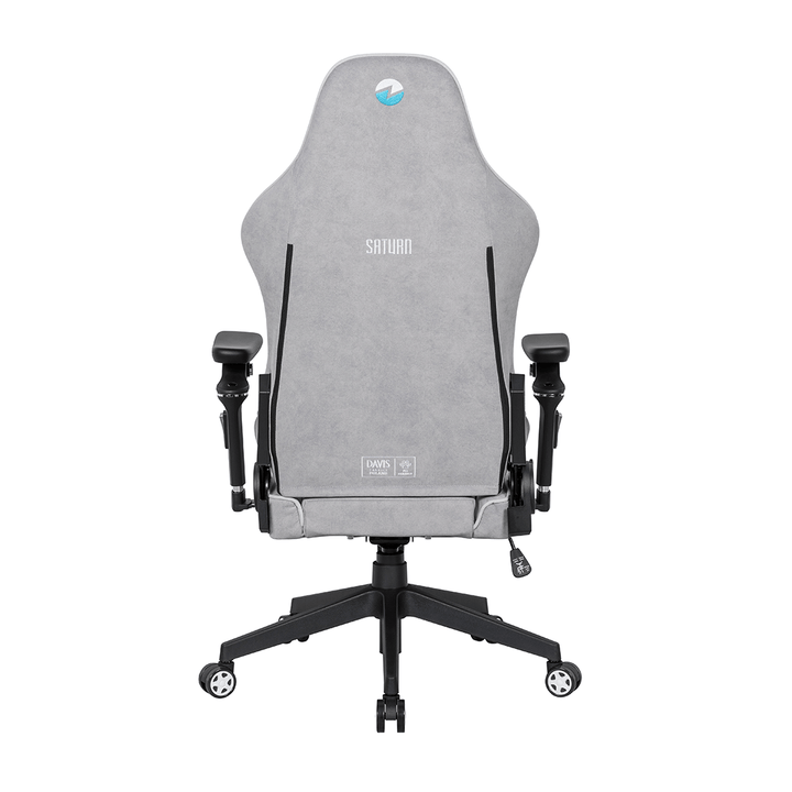 Zenox Saturn Mk - 2 Gaming Chair (Davis Fabrics/ Arctic Hare Grey) - Gaming Chair - Zenox - Zenox