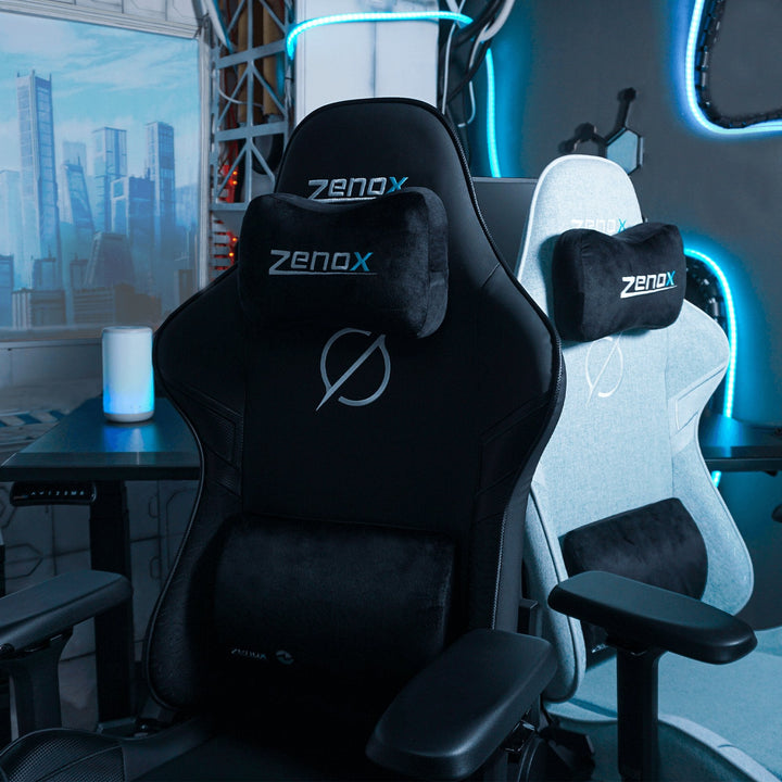 Zenox Saturn Mk - 2 Gaming Chair (Fabric/Lake Green) - Gaming Chair - Zenox - Zenox