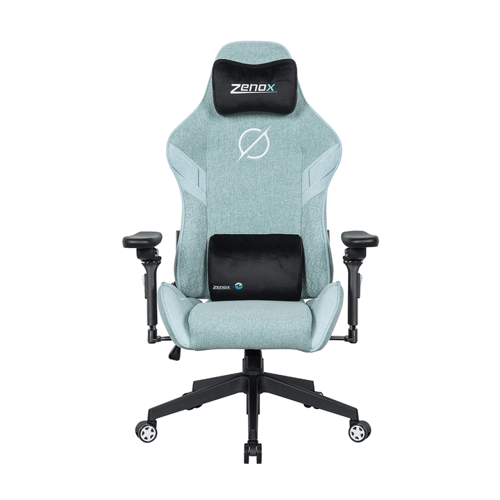 Zenox Saturn Mk - 2 Gaming Chair (Fabric/Lake Green)(5D Armrests) - Gaming Chair - Zenox - Zenox