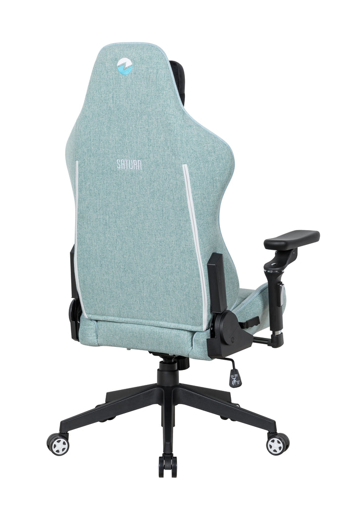 Zenox Saturn Mk - 2 Gaming Chair (Fabric/Lake Green)(5D Armrests) - Gaming Chair - Zenox - Zenox