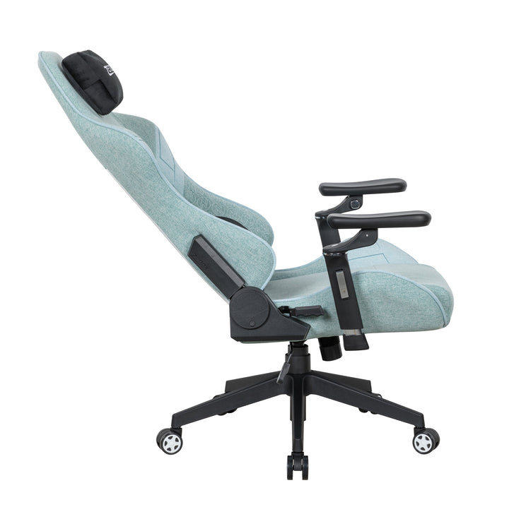 Zenox Saturn Mk - 2 Gaming Chair (Fabric/Lake Green)(5D Armrests) - Gaming Chair - Zenox - Zenox