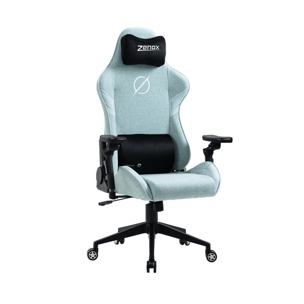 Zenox Saturn Mk - 2 Gaming Chair (Fabric/Lake Green)(5D Armrests) (Late Aug Delivery) - Gaming Chair - Zenox - Zenox