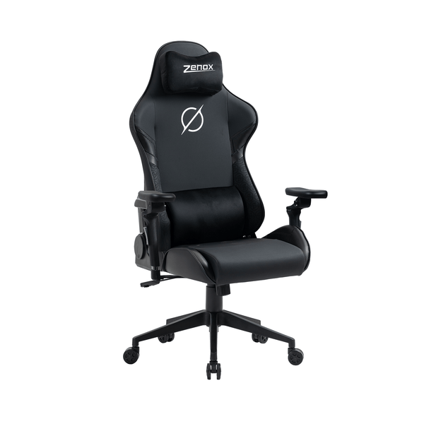 Zenox Saturn Mk - 2 Gaming Chair (Leather/Carbon) (5D Armrests) (Late Aug Delivery) - Gaming Chair - Zenox - Zenox