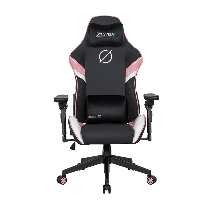 Zenox Saturn Mk - 2 Gaming Chair (Leather/Pink)(5D Armrests) - Gaming Chair - Zenox - Zenox