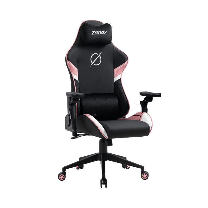 Zenox Saturn Mk - 2 Gaming Chair (Leather/Pink)(5D Armrests) (Late Aug Delivery) - Gaming Chair - Zenox - Zenox