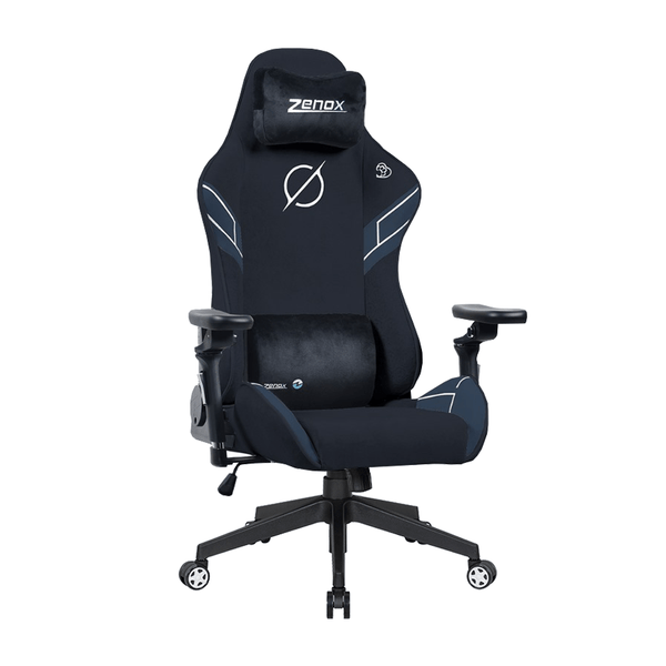 Zenox Saturn MK2 Gaming Chair (Davis Fabrics/ Whale Blue) - Gaming Chair - Zenox - Zenox