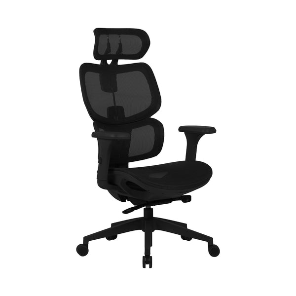 Zenox Shiho Ergonomic Office Chair (Black) - Office Chair - Zenox - Zenox