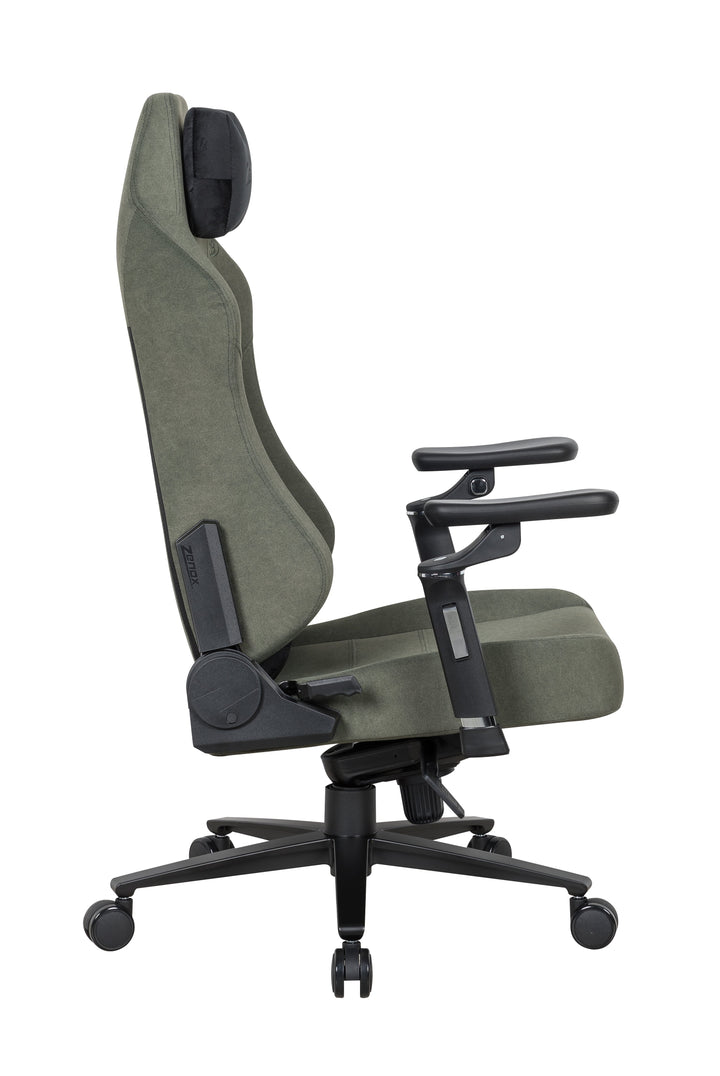 Zenox Spectre Mk - 2 Gaming Chair (Davis Fabrics/ Iguana Green) - Gaming Chair - Zenox - Zenox