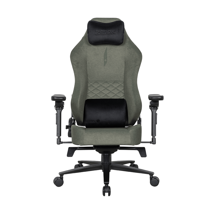 Zenox Spectre Mk - 2 Gaming Chair (Davis Fabrics/ Iguana Green) - Gaming Chair - Zenox - Zenox