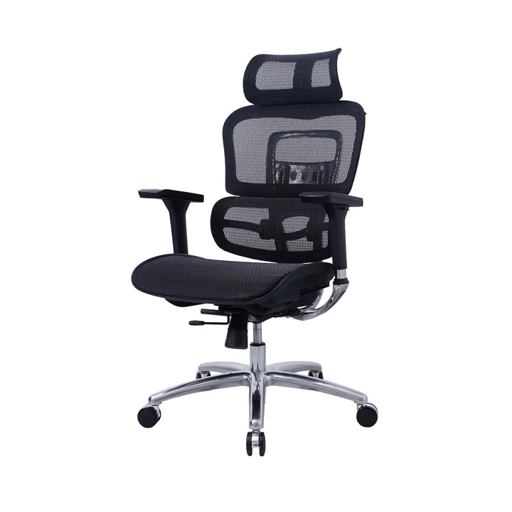 Zenox Ten - E Ergonomic Office Chair (Black) - Office Chair - Zenox - Zenox