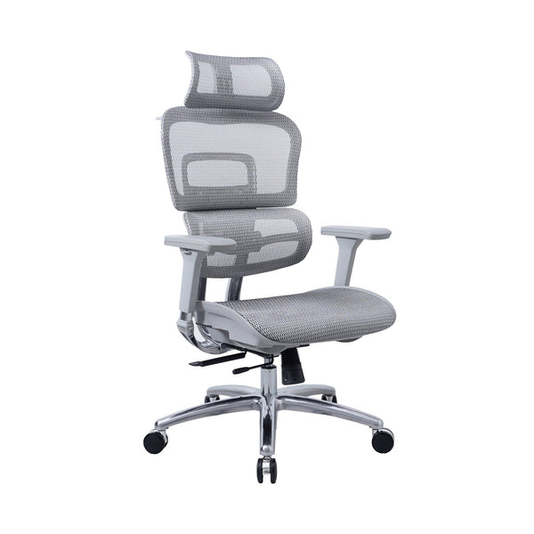 Zenox Ten - E Ergonomic Office Chair (Grey) - Office Chair - Zenox - Zenox
