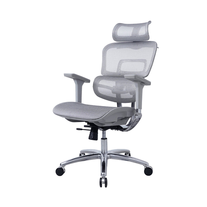 Zenox Ten - E Ergonomic Office Chair (Grey) - Office Chair - Zenox - Zenox