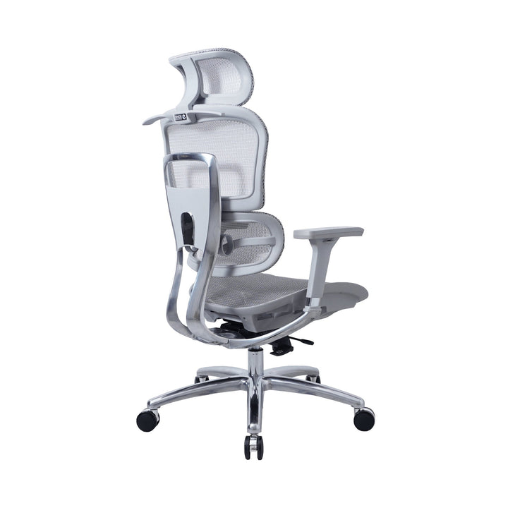 Zenox Ten - E Ergonomic Office Chair (Grey) - Office Chair - Zenox - Zenox